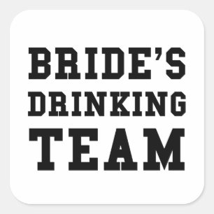 の結婚花嫁チーム スクエアシール