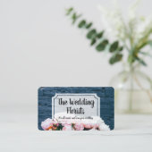 の結婚花屋 |エレガント花束 名刺 (スタンド正面)