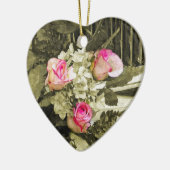 の結婚花束 セラミックオーナメント (左)