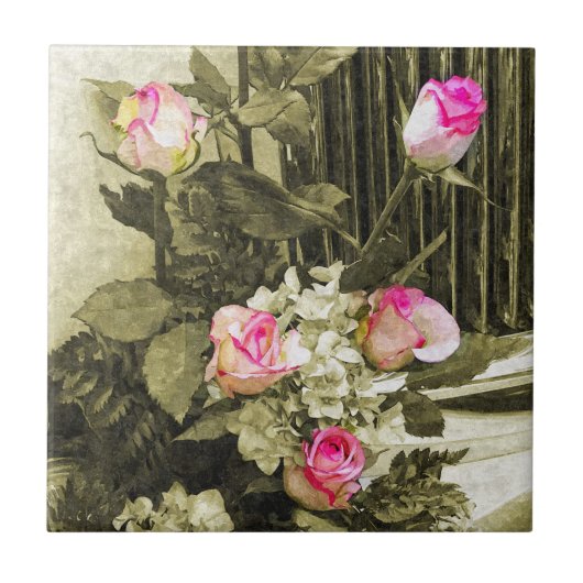 の結婚花束 タイル (正面)