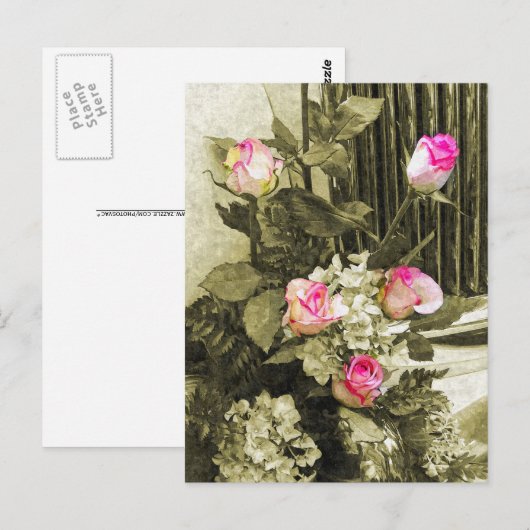 の結婚花束 ポストカード (正面/裏面)