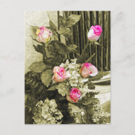 の結婚花束 ポストカード