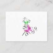 の結婚蝶座席表 プレイスカード (裏面)