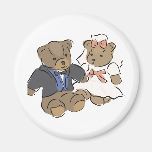 の結婚装飾19 マグネット (正面)