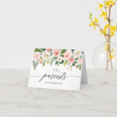 の結婚親へのカード、メモ カード (黄色い花)