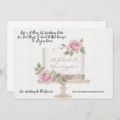 の結婚計画おもしろいの変更が延期 案内状 (正面/裏面)