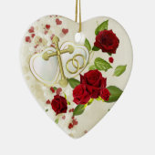 の結婚記念オーナメント セラミックオーナメント (右)