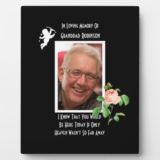 の結婚記念恋しく思の愛する人 フォトプラーク (正面)