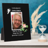 の結婚記念恋しく思の愛する人 フォトプラーク (側面)