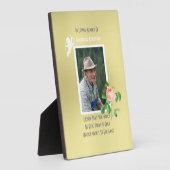 の結婚記念恋しく思の愛する人 フォトプラーク (側面)