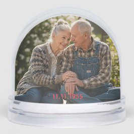 の結婚記念日と二重パーソナライズされた写真