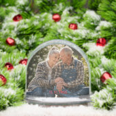 の結婚記念日と二重パーソナライズされた写真 (クリスマス)