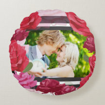 の結婚記念日のバラストライプ、カスタム写真