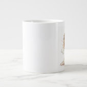 の結婚記念日のマグ ジャンボコーヒーマグカップ (正面)