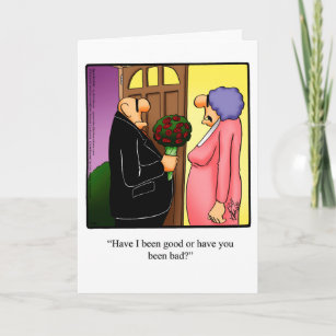 の結婚記念日のユーモアあいさつカード カード