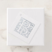 の結婚記念日のライトレターBモノグラム フェイバータグ (箱)