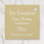 の結婚記念日のライトレターCモノグラム フェイバータグ (裏面)