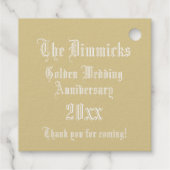 の結婚記念日のライトレターDモノグラム フェイバータグ (裏面)