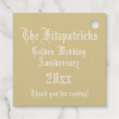 の結婚記念日のライトレターEモノグラム フェイバータグ (裏面)