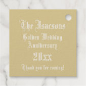 の結婚記念日のライトレターIモノグラム フェイバータグ (裏面)