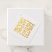 の結婚記念日のライトレターIモノグラム フェイバータグ (箱)