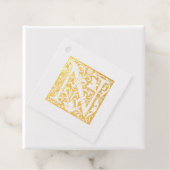 の結婚記念日のライトレターNモノグラム フェイバータグ (箱)