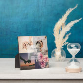 の結婚記念日の新郎新婦フォトコラージュ フォトプラーク (インサイチュ)