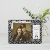 の結婚記念日の更新の誓い 招待状 (スタンド正面)