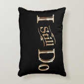 の結婚記念日の結婚私はまだ枕をする アクセントクッション (正面(垂直))