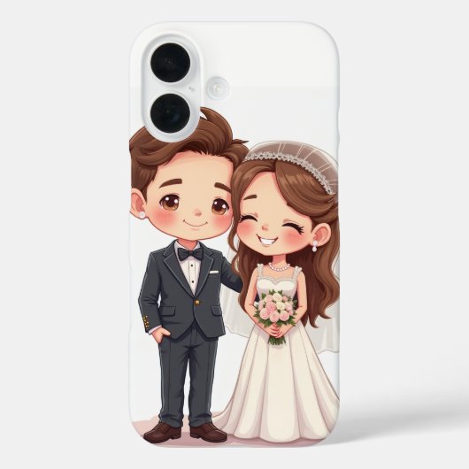 の結婚記念日のiPhoneケース Case-Mate iPhoneケース (裏面)
