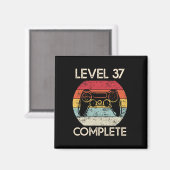 の結婚記念日カップルの夫ゲーマーおもしろいマ マグネット (正面/裏面)