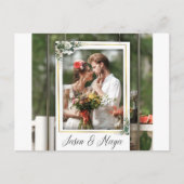 の結婚記念日カード ポストカード (正面)