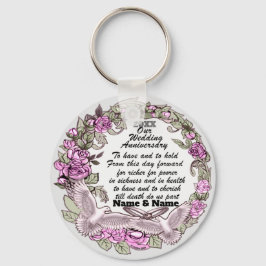 の結婚記念日キーチェーン キーホルダー