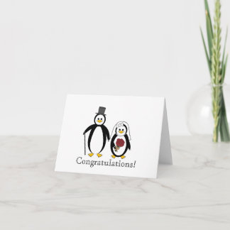 の結婚記念日ペンギン カード
