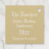 の結婚記念日ライトレターVモノグラム フェイバータグ (裏面)