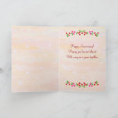 の結婚記念日ラブラドール カード (内部)