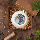 の結婚記念日初めてのクリスマス セラミックボールオーナメント