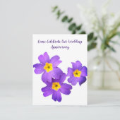 の結婚記念日招待状 招待状 (スタンド正面)