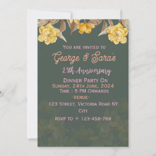 の結婚記念日招待状 招待状