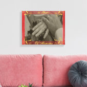 の結婚記念日 キャンバスプリント (インサイチュ (リビング))