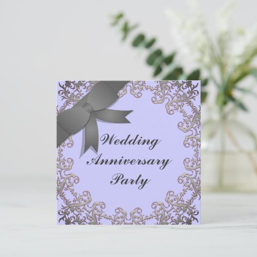 の結婚記念日 招待状 (スタンド正面)