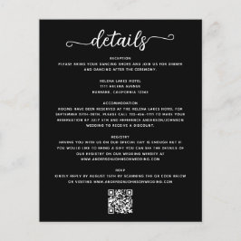 の結婚詳細エンクロージャカード