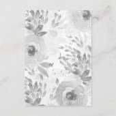 の結婚詳細エンクロージャカー結婚ド エンクロージャーカード (裏面)