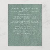 の結婚詳細セージ山花縁ど鳥 チラシ (裏面)