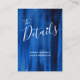 の結婚詳細ブルーサファイアアートエンクロージャカード エンクロージャーカード