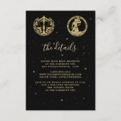 の結婚詳細写真QRコード エンクロージャーカード (正面)