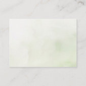 の結婚詳細小型エンクロージャカード エンクロージャーカード (裏面)