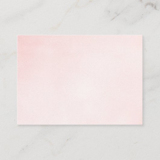 の結婚詳細小型エンクロージャカード エンクロージャーカード (裏面)