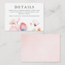 の結婚詳細小型エンクロージャカード