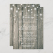 の結婚詳細情報メイソンjar文字列ライト エンクロージャーカード (正面/裏面)